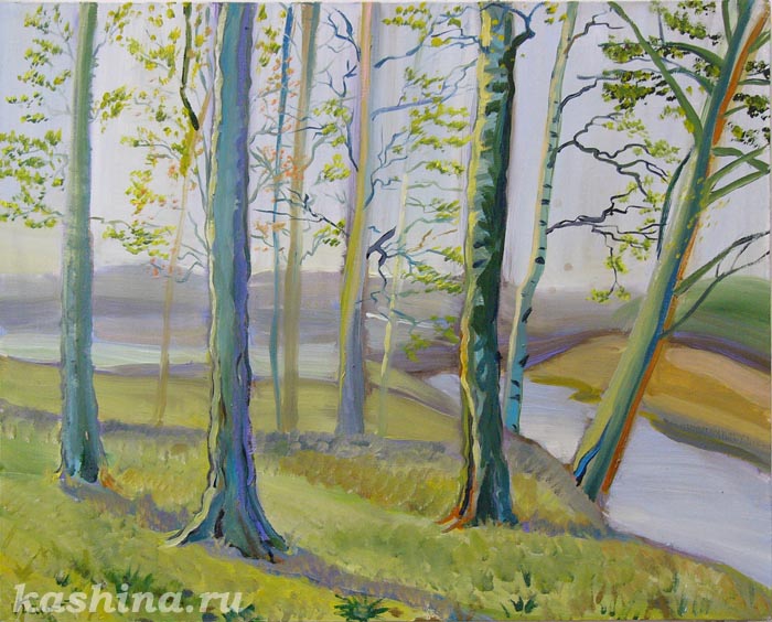 "Весна" картина Евгении Кашиной "Весна" картина Евгении Кашиной